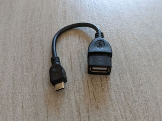 Переходник USB Type-A to Micro USB, USB Type-C to Micro USB