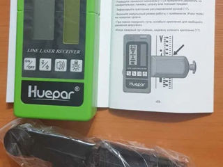 Приёмник Huepar совместим со всеми лазерными уровнями Huepar foto 3