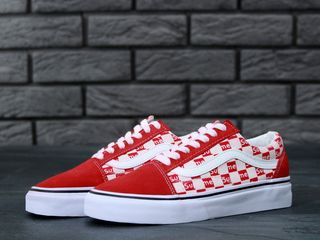 Vans Old Skool x Supreme Red Unisex foto 3