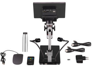 Микроскоп Wifi с монитором Bresser 1080P 2L foto 3