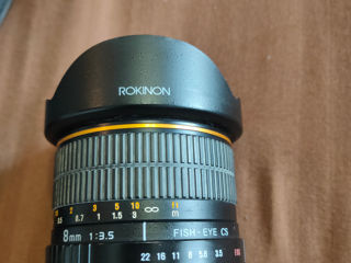 Canon 8mm fish eye lens