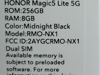 HONOR Magic5 Lite 5G 8/256GB foto 2