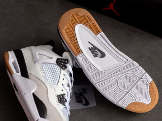 Nike Air Jordan Retro 4 Retro Sb White/Black foto 7