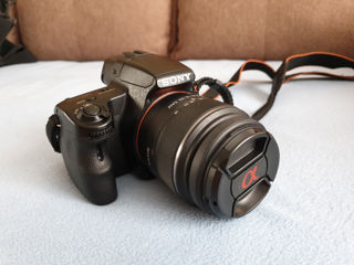 Продам SONY Alpha A37 Kit + 2 объектива + вспышка