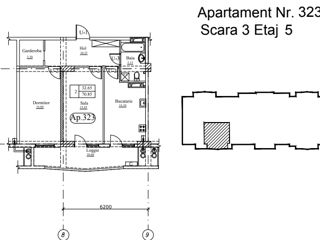 Apartament cu 2 camere, 71 m², Botanica, Chișinău foto 2