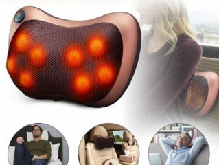 Чудо-Релакс!  Массажная подушка от усталости и напряжения Massage Pillow! foto 10