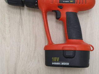 Mașina de găurit și înșurubat Black & Decker,  18 V