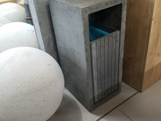 Urna URBAN 22 mica din beton / Урна URBAN 22 маленькая из бетона