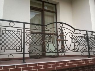 Перила на заказ художественая ковка. balustrade din fier forjat.бесплатный дизайн и выезд на замеры foto 5