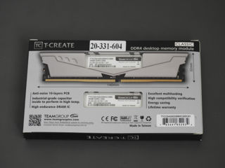 Teamgroup T-Create Classic DDR4 32GB Kit (2 x 16GB) 3200MHz 1.2V foto 2