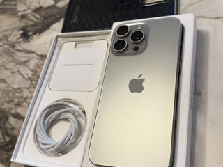 iPhone 15Pro Max Natural titanium 256GB ideal foto 3