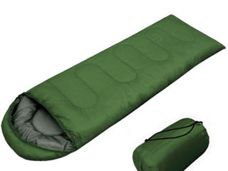 Большой спальный мешок+ одеяло+ подушка-капюшон! Размер: 210х75 см. Sac pentru dormit. foto 4