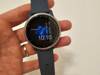 Ceas Garmin Venu 2 Smartwatch AMOLED Blue Granite Nou foto 2