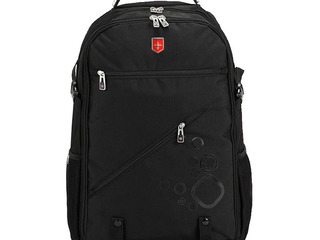 Рюкзак мужской, для ноутбука 17 дюймов, водонепроницаемый, с USB-зарядкой Ruishisaber (Swissgear) foto 7