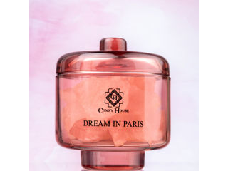 Dream in Paris – Cristale naturale Rose Quartz si Quartz Alb