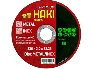 Discuri metal/inox Haki Premium – 125 si 230, preturi angro, Euromaster.MD foto 10