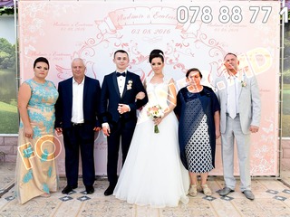 Foto panou fotostand, foto banner, decoratiuni nunta, cumatrie, zi de nastere. foto 2