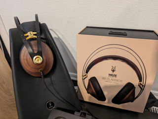 Meze 99 Classics Walnut Gold Wood Headphones foto 2