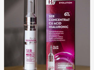 Ser antirid concetrat cu acid hiuluronic 6% foto 2