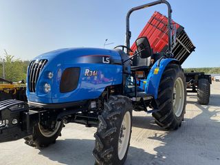 Se vinde tractor Leus R36i  si remorca Polazoglu cu doua axe basculabila in 3 parti!!! foto 5