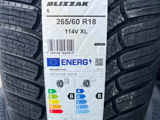 265/60 R18 Bridgestone Blizzak 6/ Доставка, livrare toata Moldova 2024 foto 2