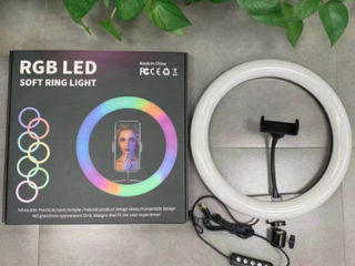 Lampa circulara RGB / Кольцевая лампа RGB foto 1