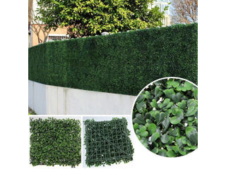 Perete decorativ GREENERY Boxwood Light 50cm x 50cm (17870) foto 2