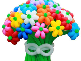 Baloane cu heliu, buchete din flori/ шары с гелием, цветы из шариков