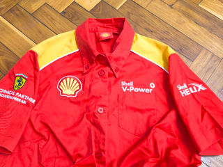 Ferrari shell formula 1 рубашка размер M foto 3