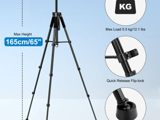 Camera tripod / штатив для телефона, фотоаппарата или видеокамеры, foto 3