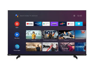 50" LED SMART TV TOSHIBA 50QA4263DG, QLED 3840x2160, Android TV, Black