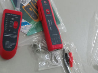 Тестер для кабеля Ethernet LAN проводов RJ45 RJ-11 foto 7