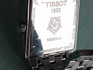 Original Tissot Quadrato T005510A Steel Watch mother pearl - swiss made foto 3