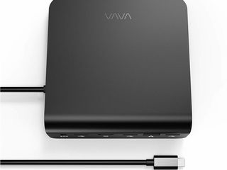 Док-станция VAVA - 10 in 1 Hubs, HDMI 4K, LAN 1 Gb, USB 3.1, USB Type C foto 1