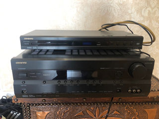 Усилитель ONKYO+DVD foto 3