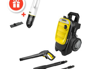 Mini-mașină de spălat cu presiune Karcher K 7 Compact + Aspirator Manual CVH 2