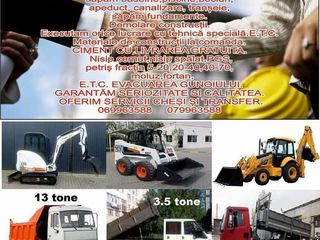 Excavator, Bobcat, Auto basculantă, Compactor.e.t.c. foto 7