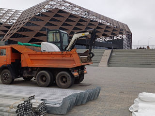 Услуги мини-экскаватора, Bobcat,kamaz.уборка снега foto 2