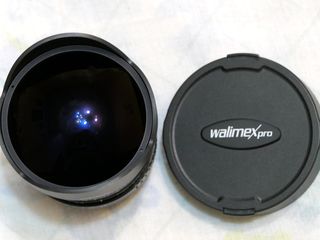 WalimexPro fish eye 8mm 3,5 Canon foto 1