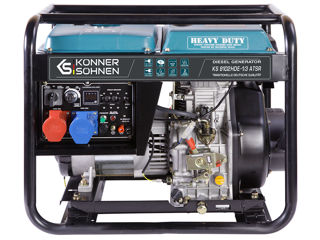 Дизельный генератор Konner&Sohnen KS 8100HDE-1/3 ATSR (EURO V)