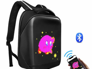 Rucsac LED ecran  foto 1
