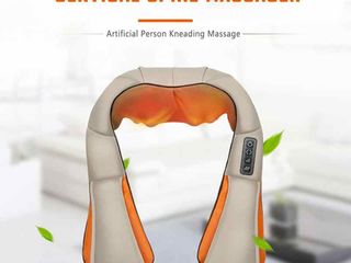 Massager of neck kneading массажер роликовый для шеи и спины  promo!! гарантия , доставка foto 6