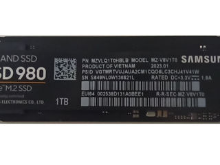 SSD Samsung 980 NVMe M.2 1TB