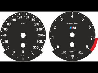 Шкалы приборы для bmw e60, e63, e70,e71 foto 3