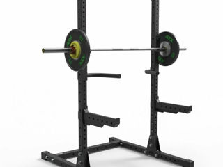 -20% Half-Rack, cu bara de tractiuni, inaltime 210 cm si carlige. Стойка для штанги + турник