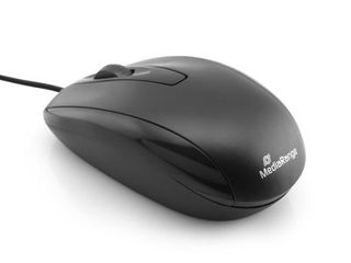 MediaRange Wired 3-button optical mouse, black foto 4
