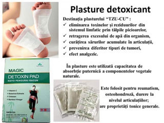 Scapă de dureri de picioare acum! Plasture detox! foto 3