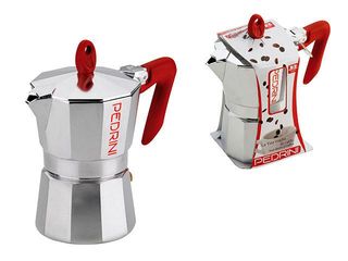 Ibric De Cafea Pentru 3 Cani Pedrini, Din Aluminiu, Clasica