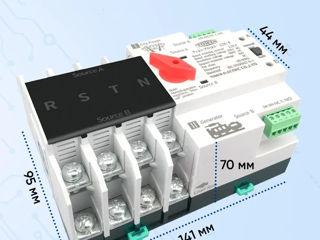 TOMZN TOQ5-125/2, 125A, 220V Автомат ввода резерва Автоматы на ДИН рейку. foto 11