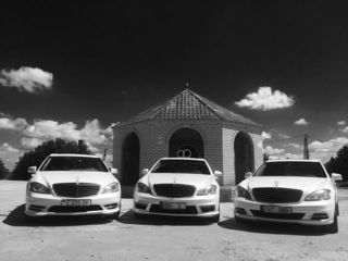 Mercedes-benz s-class, de la 20€ negru/alb, w221, w222, auto-nunta, авто на свадьбу foto 3